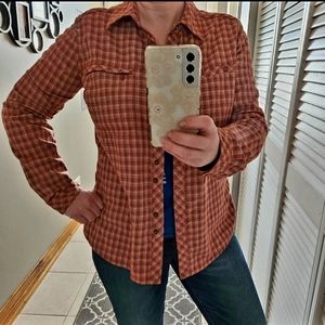 Royal Robbins Women's Flannel Plaid Shirt
